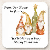 Von unserer Zuhause zu Ihrer auf Getränkeuntersetzer (Vorderseite)