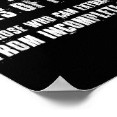 Von unvollständigen Daten extrapolieren Zwei Perso Poster (Ecke)