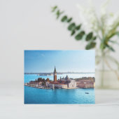 Von Venedig mit Liebe Postkarte (Stehend Vorderseite)