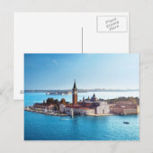 Von Venedig mit Liebe Postkarte (Vorne/Hinten)