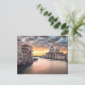 Von Venedig mit Liebe Postkarte (Stehend Vorderseite)