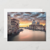 Von Venedig mit Liebe Postkarte (Vorne/Hinten)