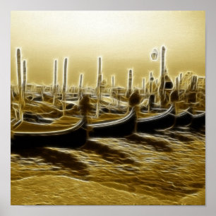 Von Venedig träumen, Italien Poster