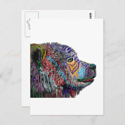 VON VIELEN GENERATIONEN POSTKARTE (Vorne/Hinten)