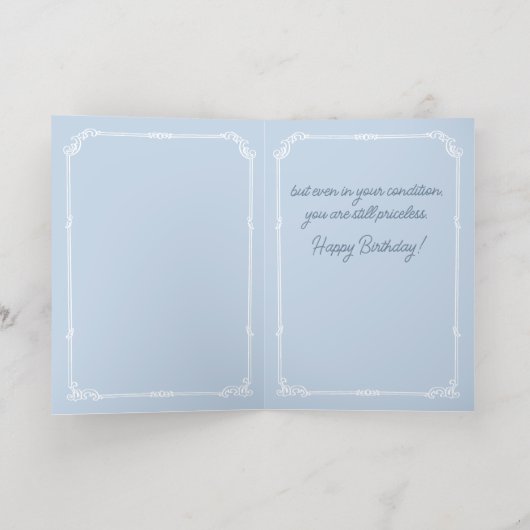 Von Vintag bis antike Weihnachtskarte (Innen Abgelegt)