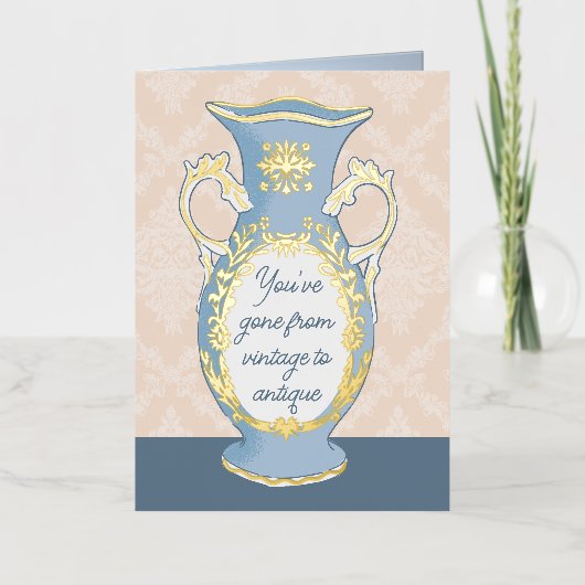 Von Vintag bis antike Weihnachtskarte (Vorderseite)