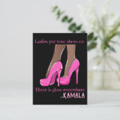 Von Vizepräsident Kamal Harris 2024 Feiertagspostkarte (Stehend Vorderseite)