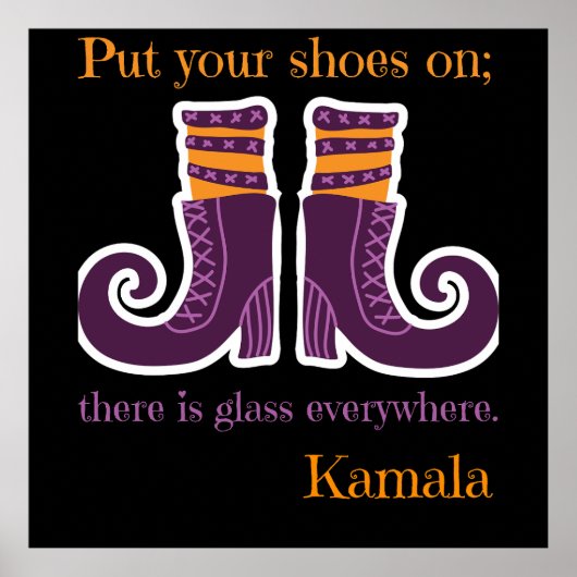 Von Vizepräsident Kamal Harris 2024 Poster (Vorne)