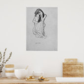 Von vorne durch Gustav Klimt kreuzen Poster (Küche)