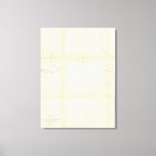 Von w-Grenze von Missouri zum Mund des Leinwanddruck