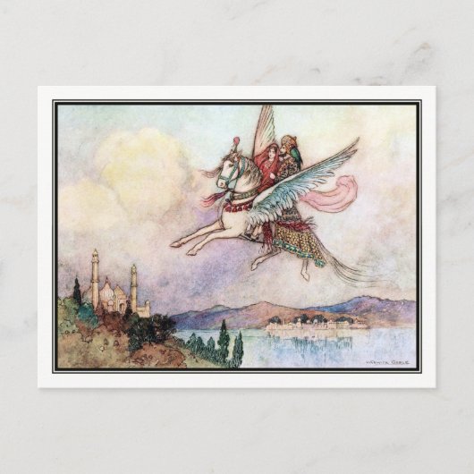 Von Warwick Goble Bengalische Volksgeschichten Postkarte (Vorderseite)