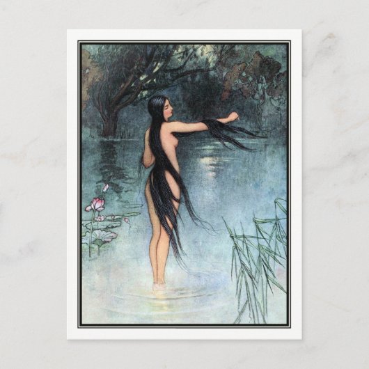 Von Warwick Goble Bengalische Volksgeschichten Postkarte (Vorderseite)