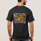 Von was träumen Tiger? T-Shirt (Rückseite)
