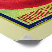 Von Washington Apples Poster abhängig (Ecke)