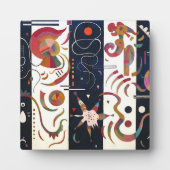 Von Wassily Kandinsky gestrichen Fotoplatte (Vorderseite)