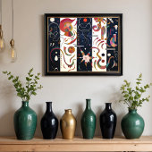 Von Wassily Kandinsky gestrichen Poster
