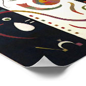 Von Wassily Kandinsky gestrichen Poster (Ecke)