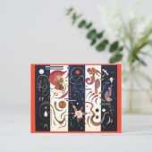 Von Wassily Kandinsky gestrichen Postkarte (Stehend Vorderseite)