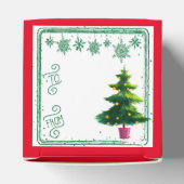 Von Weihnachtsbaumgeschenk Geschenkschachtel (Oben)