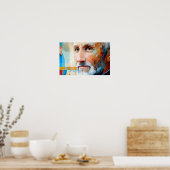 Von Weisheit geleitet Poster (Küche)