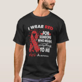 Von Willebrand Disease VWD Sensibilisierungskampag T-Shirt (Vorderseite)