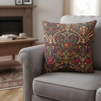 Von William Morris inspiriertes Design Kissen