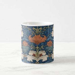Von William Morris Inspiriertes Zierdesign Kaffeetasse