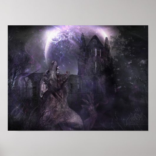 Von Wolf und Mensch Poster (Vorne)