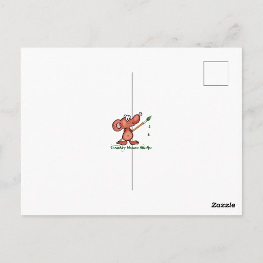 Von Woods Snowy Abend Robert Frost Gedicht stoppen Postkarte (Rückseite)