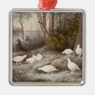 Von Wrights Kunstschmuck Silbernes Ornament