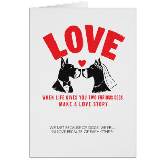 Von Wütend bis Ewig – Great Dane Save the Date