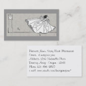 Von Zeit an laufen - Buskarte Visitenkarte (Vorne/Hinten)