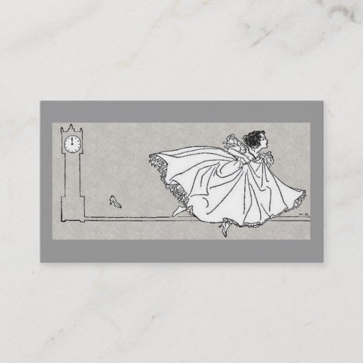 Von Zeit an laufen - Buskarte Visitenkarte (Vorderseite)