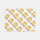 Von Zeit zu Zeit falle ich auseinander lustiger Fleecedecke (Vorderseite (Horizontal))