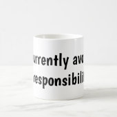 Von zu Hause aus arbeiten Kaffeetasse (Mittel)