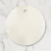 Von/zu Vintagen Holly Berry Geschenkanhänger (Rückseite)