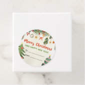 Von/zu Vintagen Holly Berry Geschenkanhänger (Beispiel)