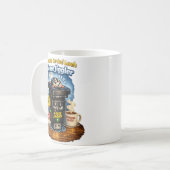 Von Zuhause aus arbeiten Kaffeetasse (Vorderseite Links)