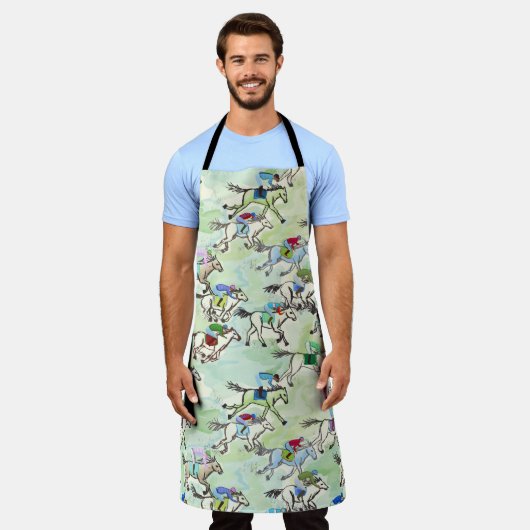 Von zur Races-Schürze Schürze (Getragen)