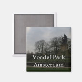 Vondel Park, Amsterdam Magnet (Vorderseite/Rückseite)