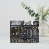 Vondel Park, Amsterdam Postkarte (Stehend Vorderseite)