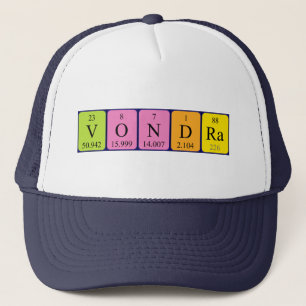 Vondra Periodenname Truckerkappe