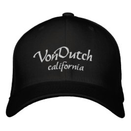 Vondutch california sport Hat,Cap,Haar-Sport Bestickte Baseballkappe
