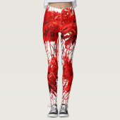 Vonflora Spider Lily Leggings Blume Leggings (Vorderseite)