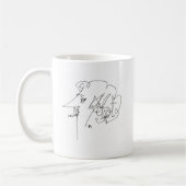Vonnegutsignature Kaffeetasse (Links)