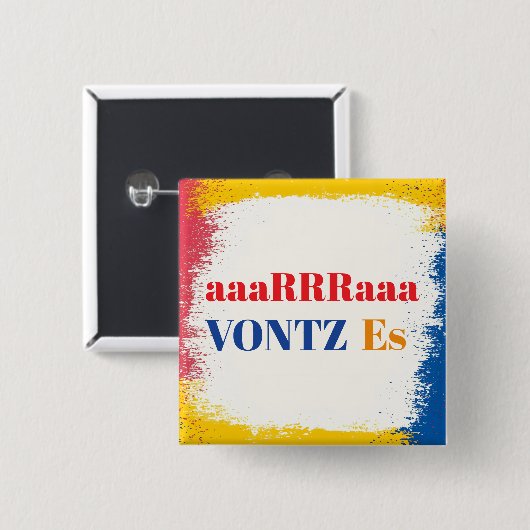 Vontz Es Knopf Button (Vorne & Hinten)