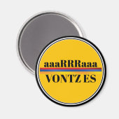 Vontz Es Magnet (Vorderseite/Rückseite)