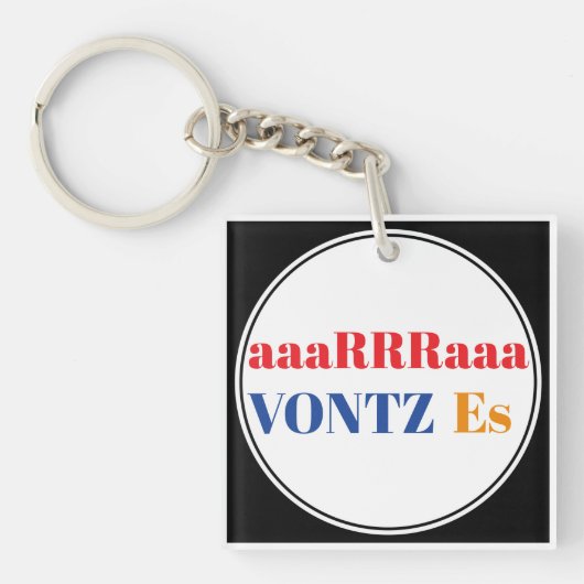 Vontz Es Schlüsselanhänger (Vorderseite)