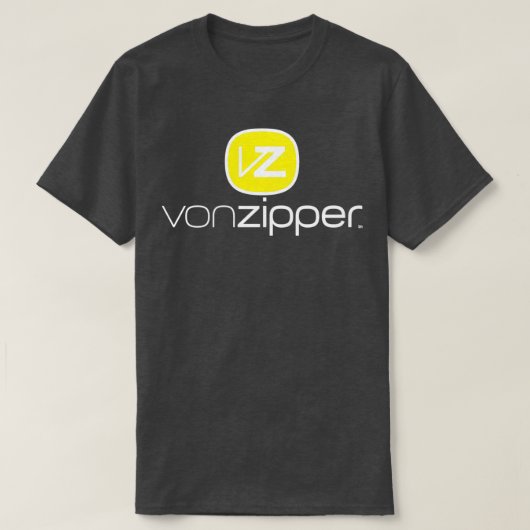 Vonzipper White VZ T-Shirt (Design vorne)