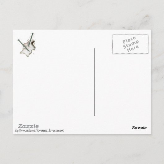 Voo Doo Doll - interaktiv Postkarte (Rückseite)